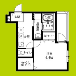 フジパレス瓢箪山の物件間取画像